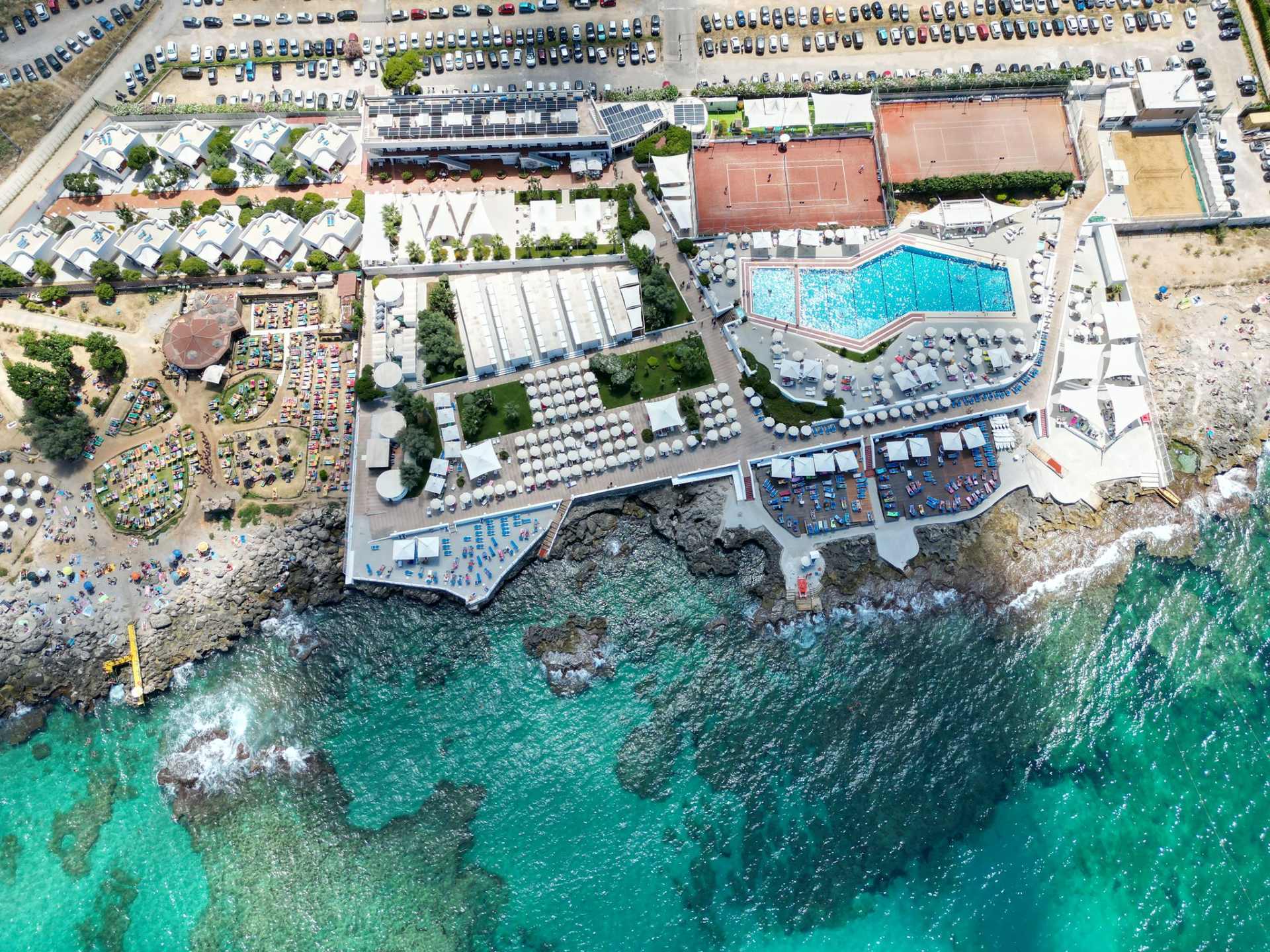 Panoramic view of La Marsa Vacances Resort, Addaura Palermo